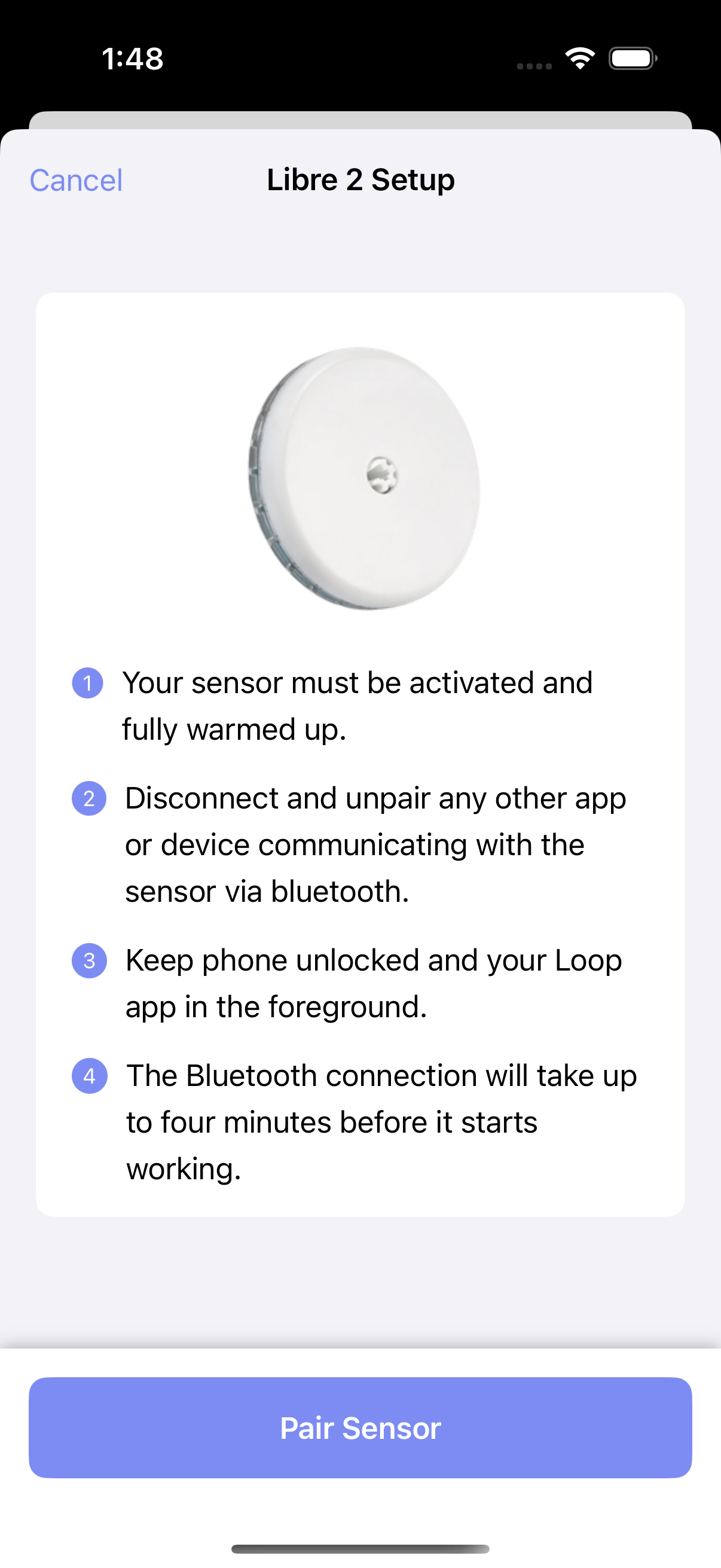 Libre 2 Setup