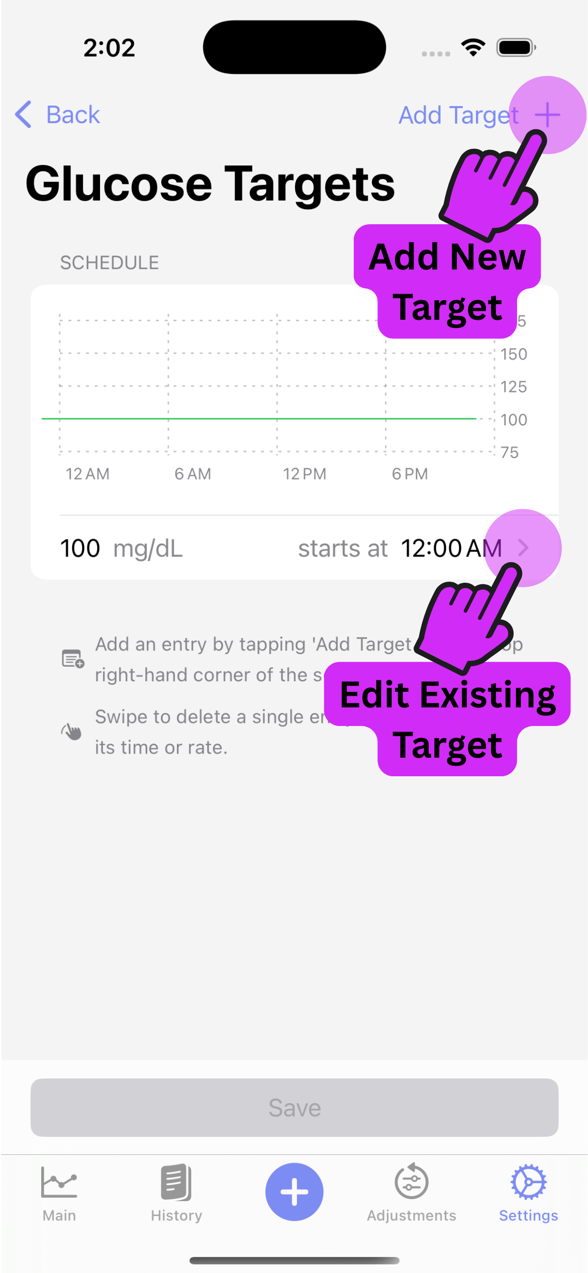 Add Edit GT